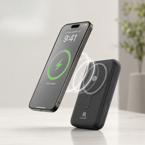 Charge your phone and watch your show at the same time — no more holding your phone up
