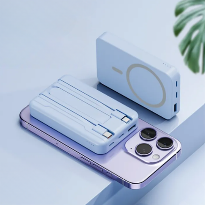 Charge your phone and watch your show at the same time — no more holding your phone up