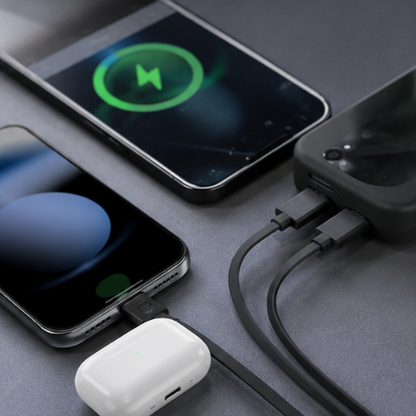 Charge your phone and watch your show at the same time — no more holding your phone up