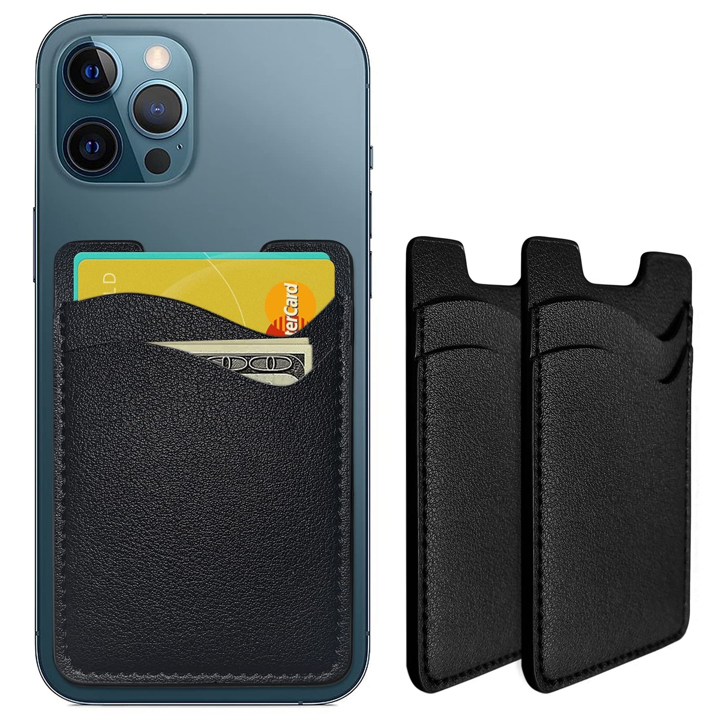 Leather phone wallet