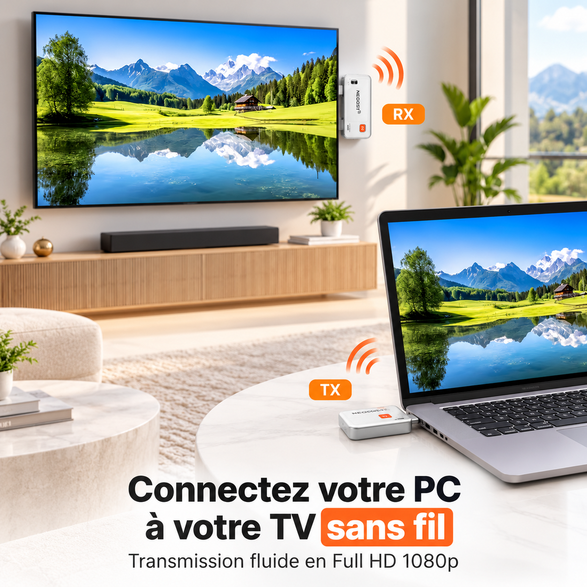 NEOGOST™ – Adaptateur Sans Fil HD