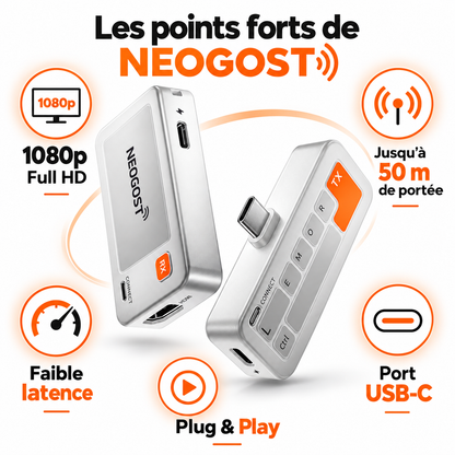 NEOGOST™ – Adaptateur Sans Fil HD